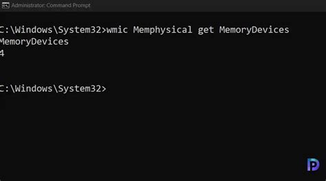 how to check ram slots in windows 7 cmd